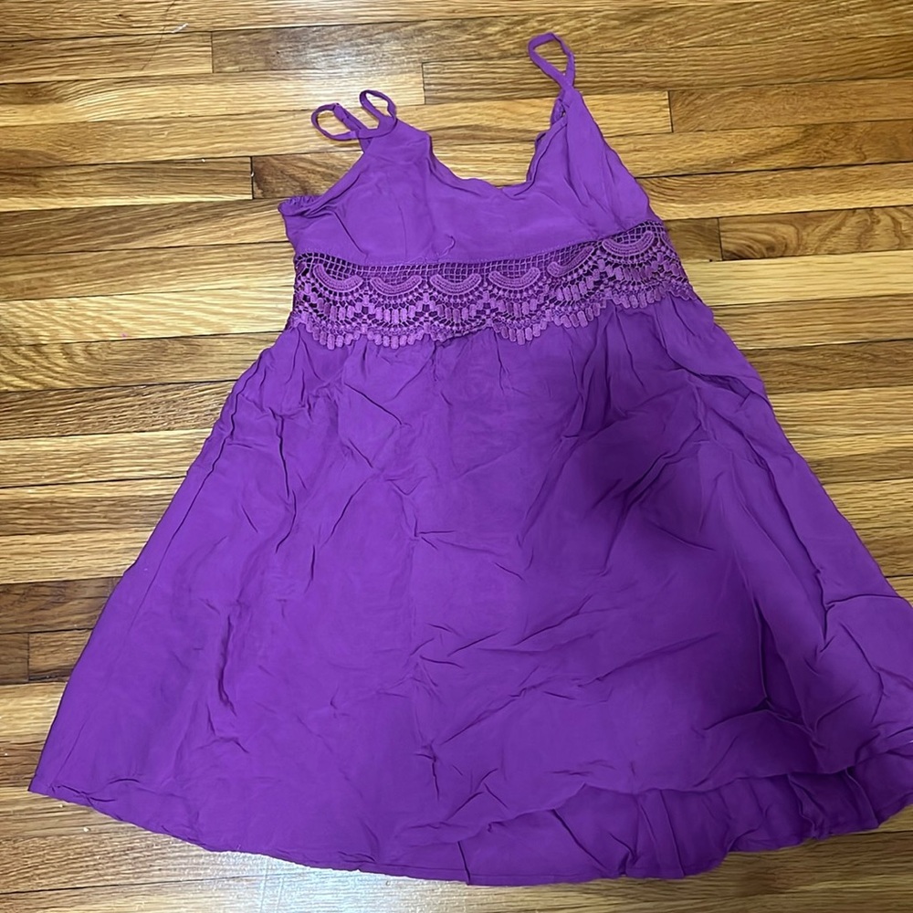 PURPLE SUMMER DRESS